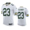 packers jaire alexander white limited 100th season jersey