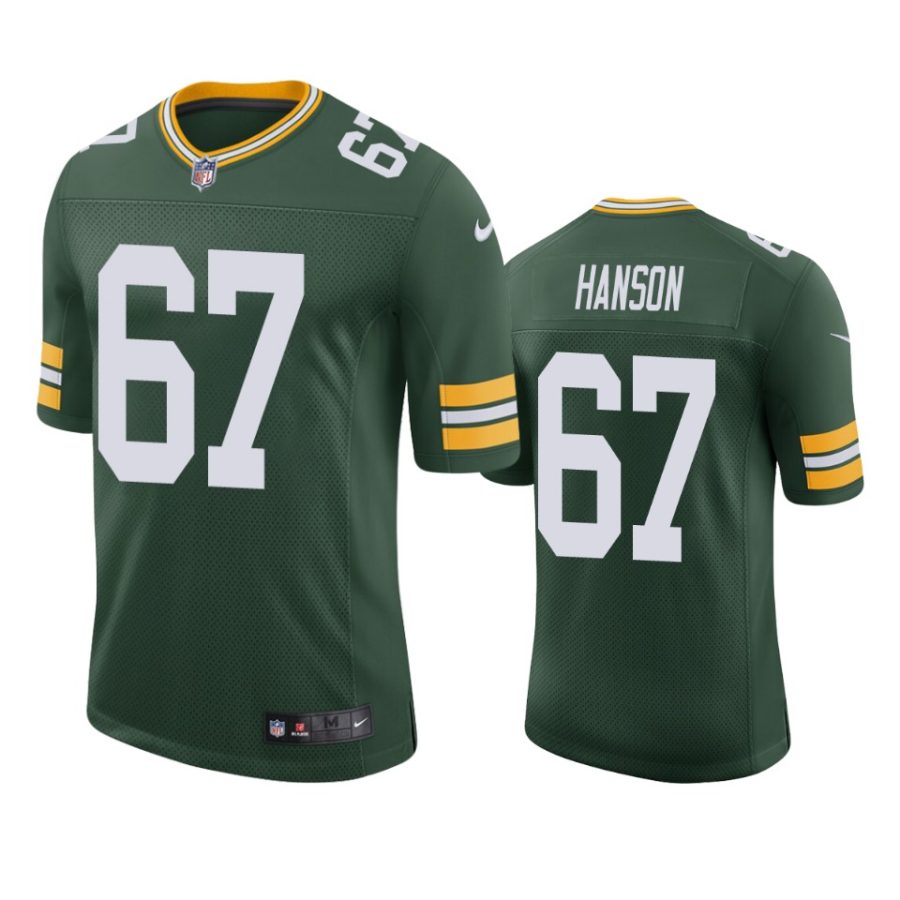 packers jake hanson green vapor untouchable limited jersey