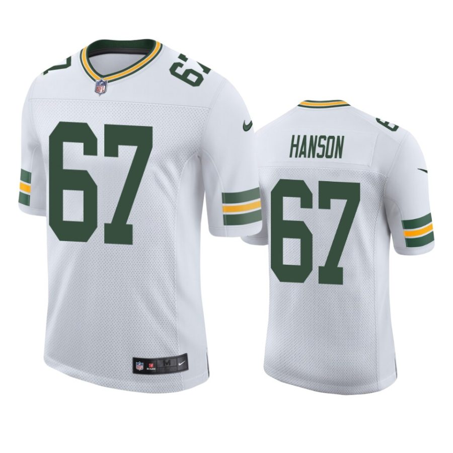 packers jake hanson white vapor untouchable limited jersey