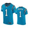 panthers cam newton blue vapor elite jersey