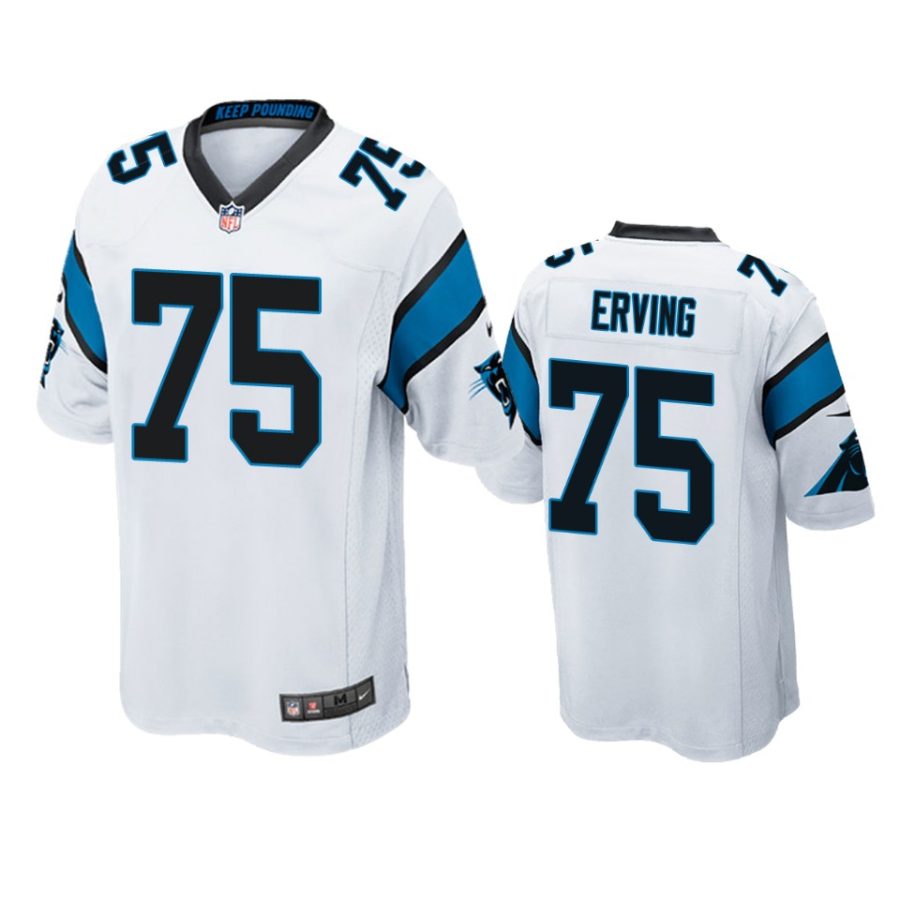 panthers cameron erving white game jersey