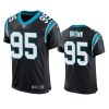 panthers derrick brown black vapor elite jersey