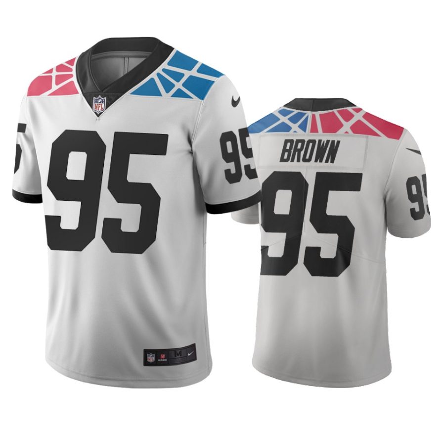 panthers derrick brown white city edition jersey