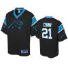 panthers jeremy chinn pro line black icon jersey