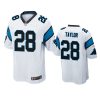 panthers keith taylor white game jersey