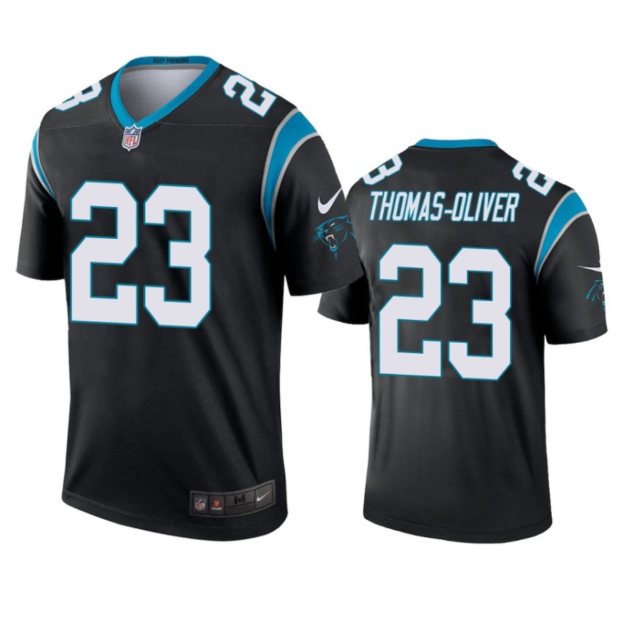 panthers stantley thomas oliver black legend jersey