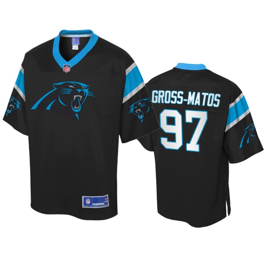 panthers yetur gross matos pro line black icon jersey