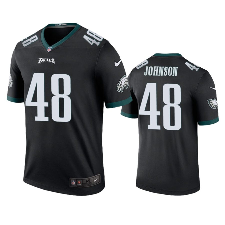 patrick johnson color rush legend eagles black jersey