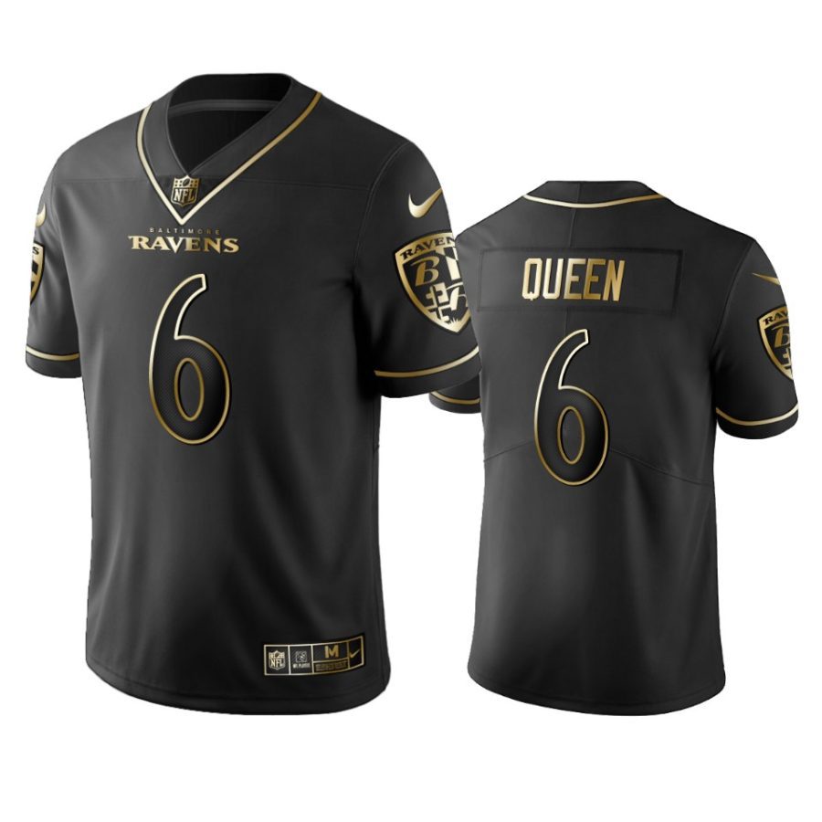 patrick queen ravens black golden edition jersey 0a