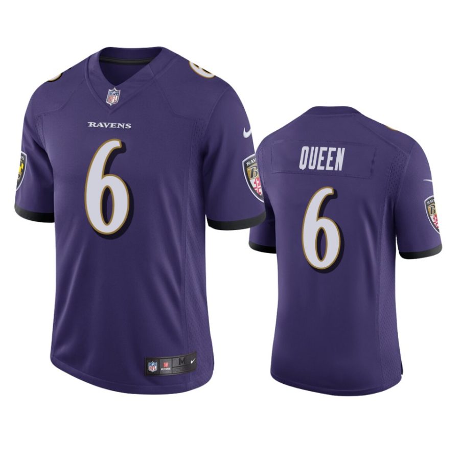 patrick queen ravens purple vapor jersey