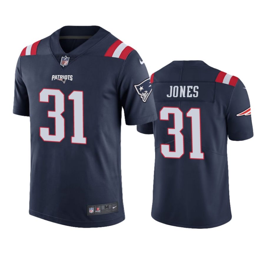 patriots 31 jonathan jones navy color rush limited jersey