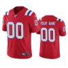 patriots custom red limited 100th season jersey