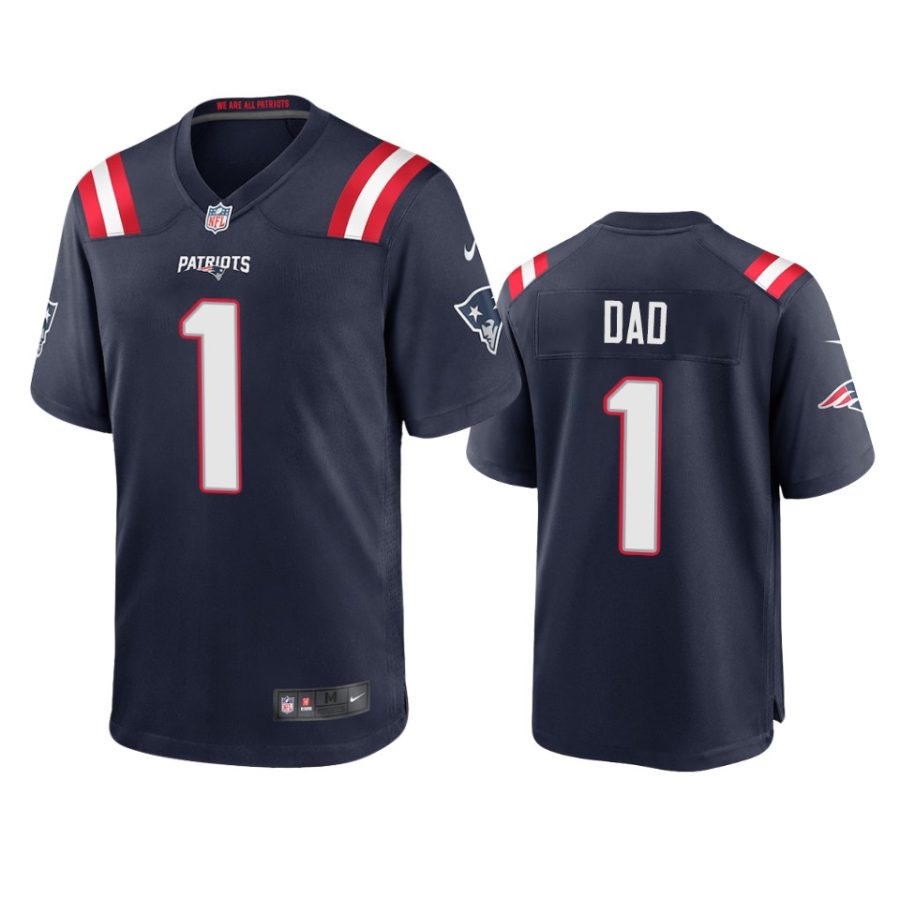 patriots dad navy 2021 fathers day game jersey