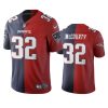 patriots devin mccourty navy red vapor limited two tone jersey