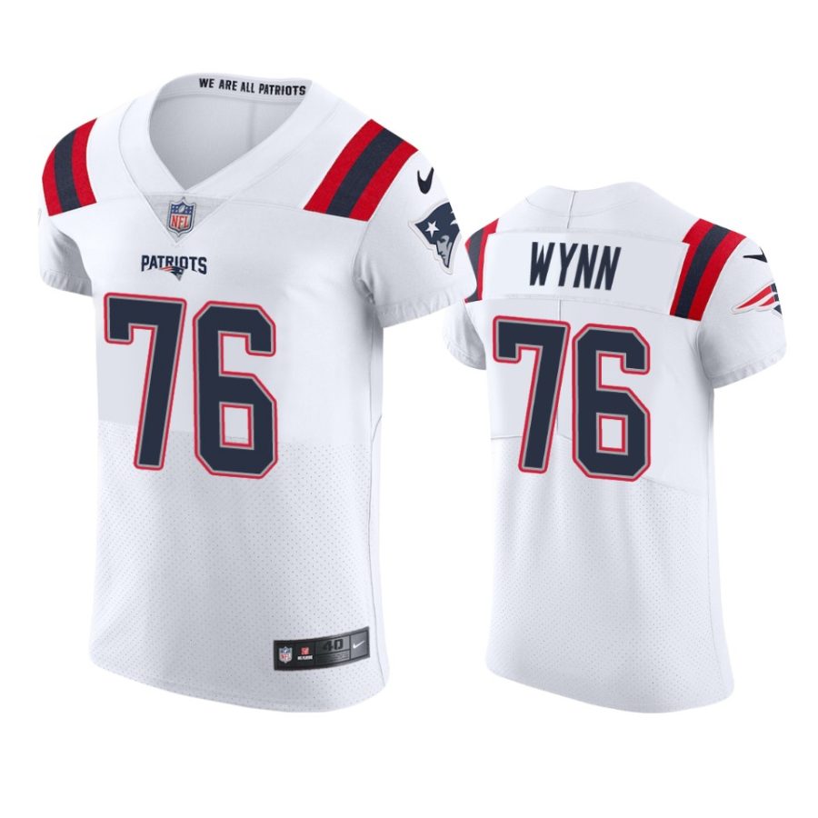 patriots isaiah wynn white vapor elite jersey