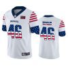patriots james develin white independence day vapor jersey