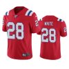 patriots james white red limited 100th season jersey