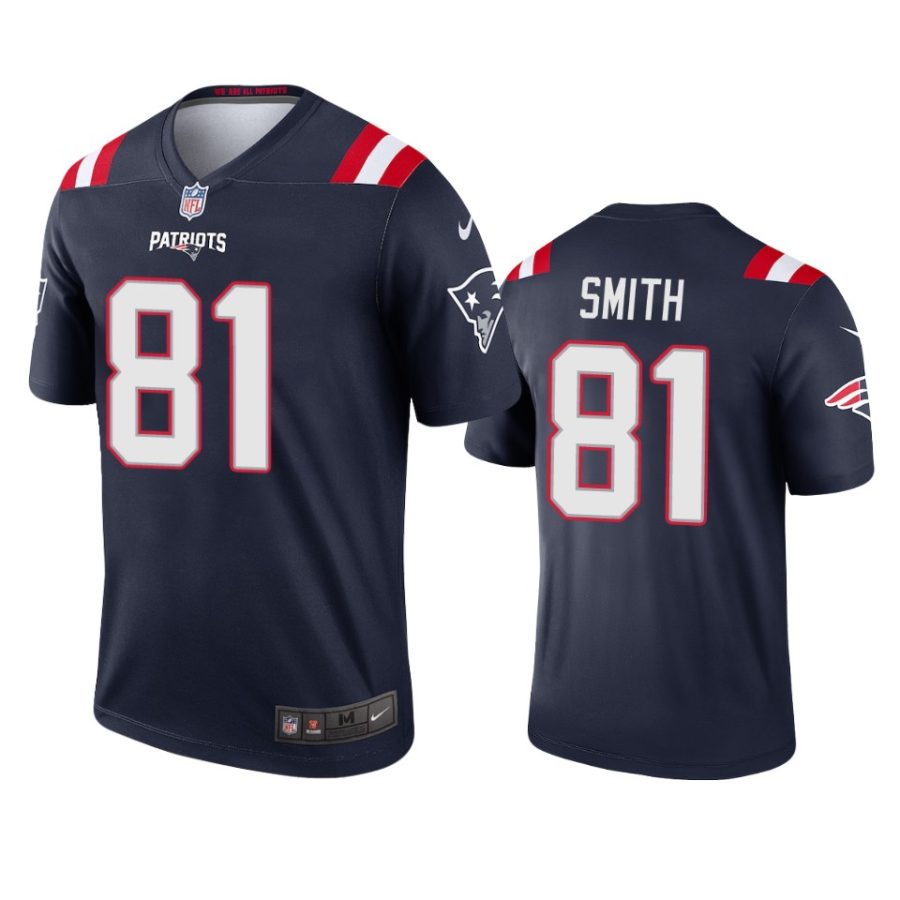 patriots jonnu smith navy legend jersey 0a