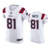 patriots jonnu smith white vapor elite jersey 0a