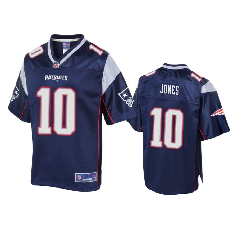 patriots mac jones navy pro line jersey