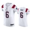 patriots nick folk white vapor elite jersey