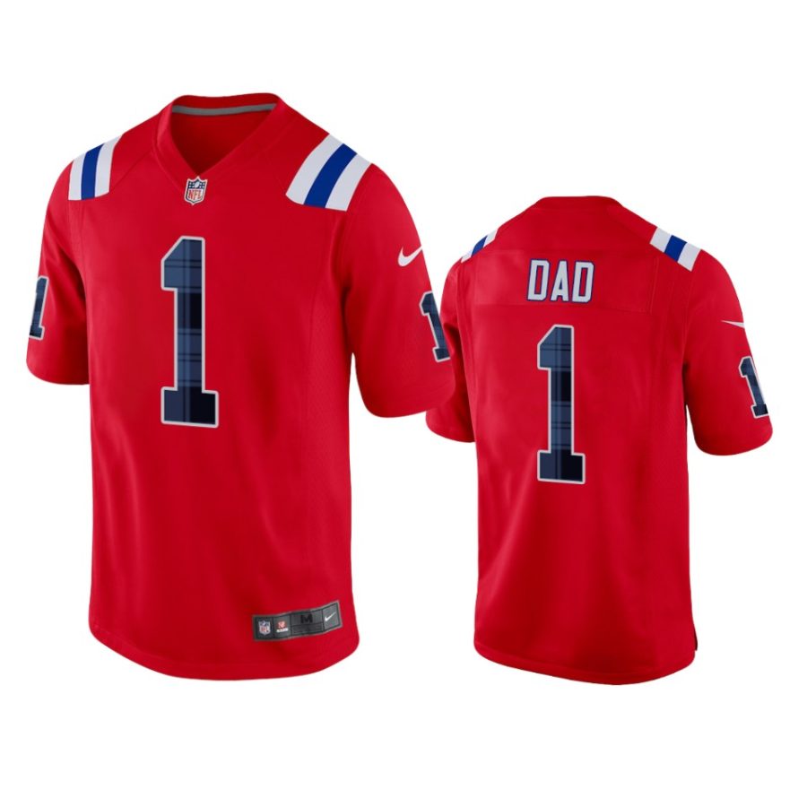 patriots red 2022 fathers day jersey