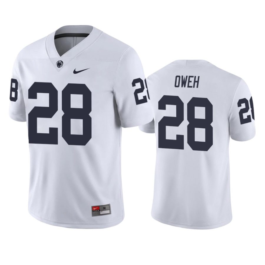 penn state nittany lions jayson oweh white game jersey