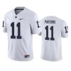 penn state nittany lions micah parsons white game jersey