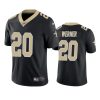 pete werner saints black vapor limited jersey