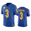 pitt panthers jordan addison royal college football limited jersey