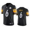 pressley harvin iii steelers black vapor limited jersey