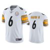 pressley harvin iii steelers white vapor limited jersey