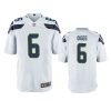 quandre diggs seahawks game white jersey