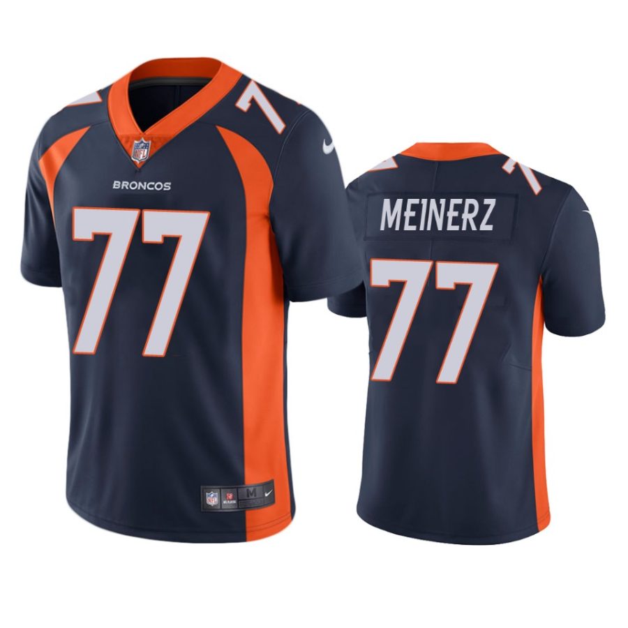 quinn meinerz broncos navy vapor jersey