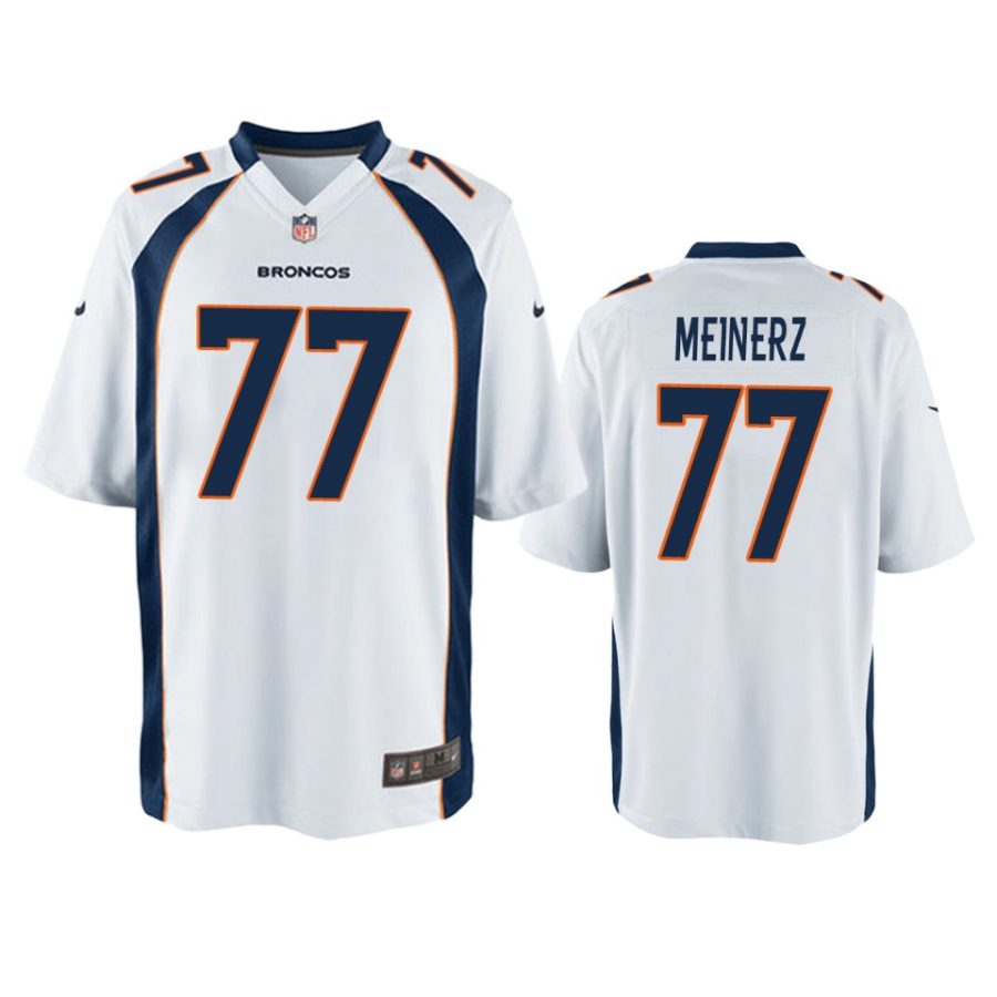 quinn meinerz broncos white game jersey