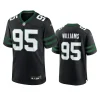 quinnen williams jets 2024 alternate legacy black jersey