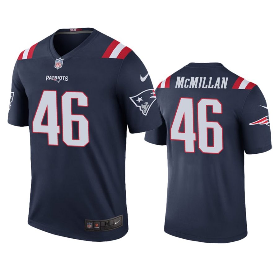 raekwon mcmillan color rush legend patriots navy jersey