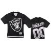 raiders custom black big face jersey