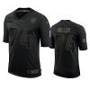 raiders kolton miller black limited 2020 salute to service jersey