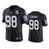 raiders maxx crosby black 2020 inaugural season jersey