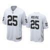 raiders trevon moehrig white game jersey