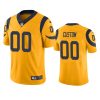 rams 00 custom gold color rush limited jersey