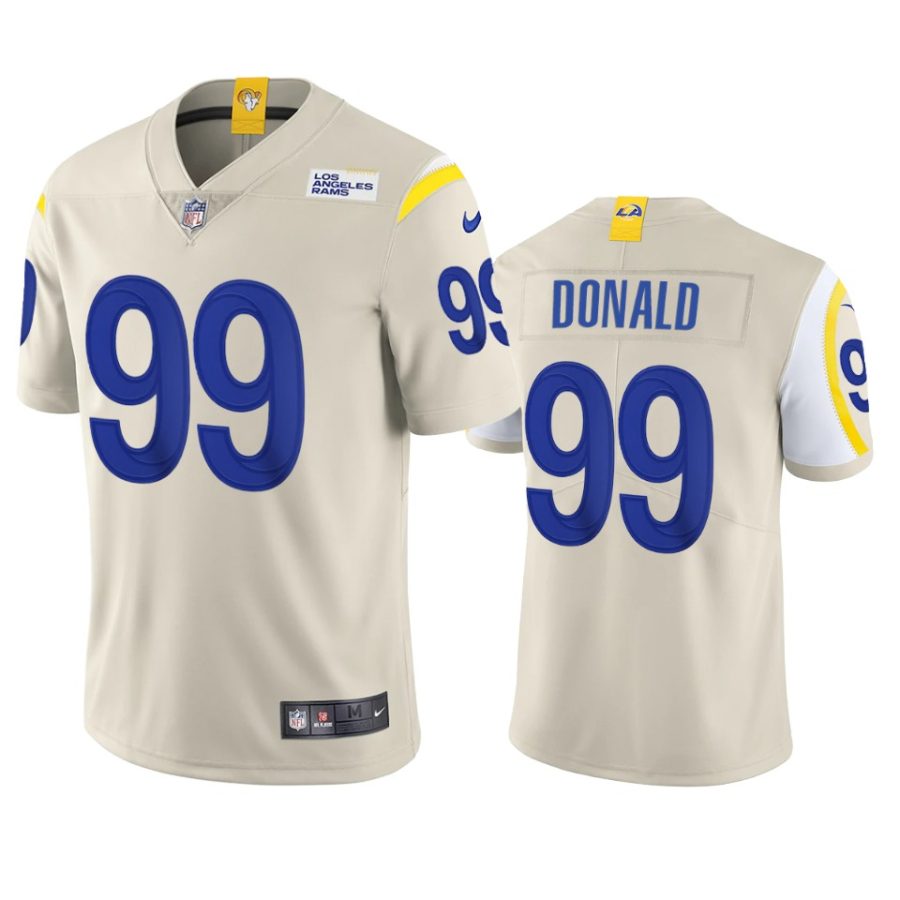 rams aaron donald white 2020 vapor limited jersey