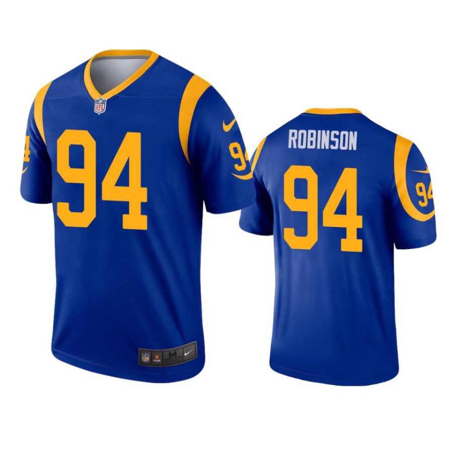 rams ashawn robinson royal legend jersey