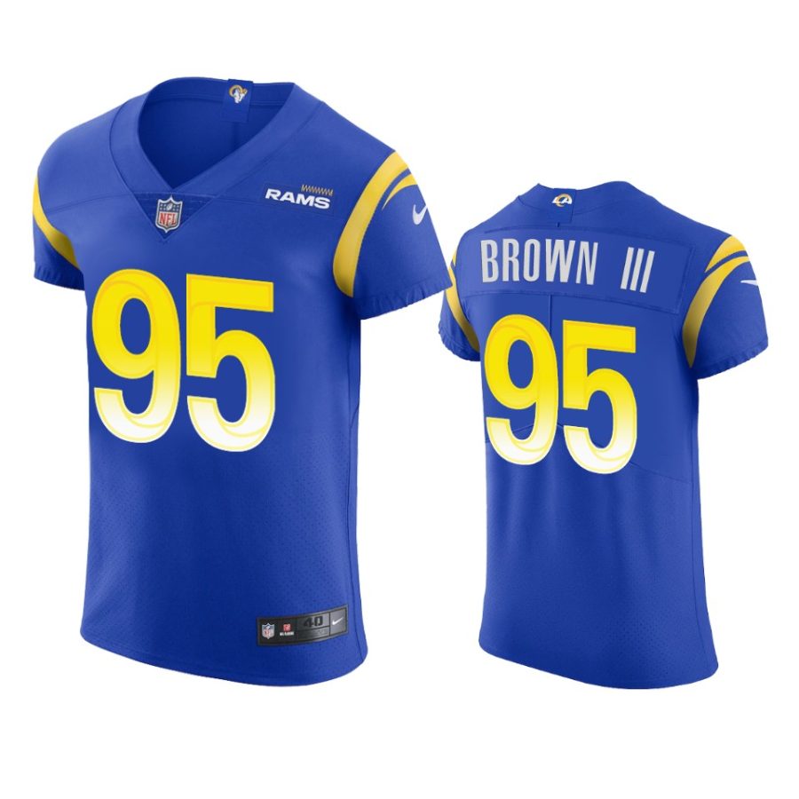 rams bobby brown iii royal vapor elite jersey