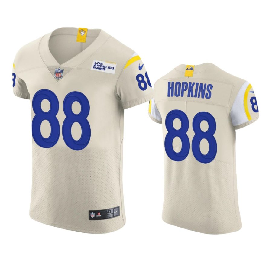 rams brycen hopkins cream vapor elite jersey