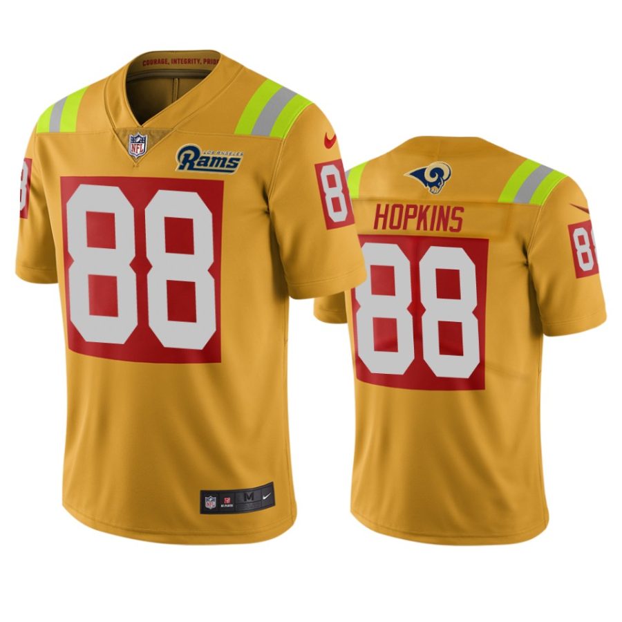 rams brycen hopkins gold city edition jersey