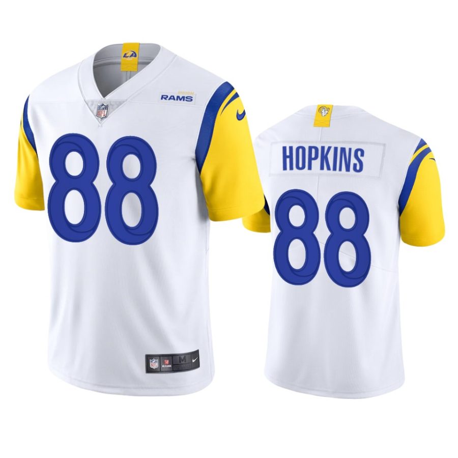 rams brycen hopkins white vapor jersey