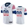 rams custom white independence day vapor jersey