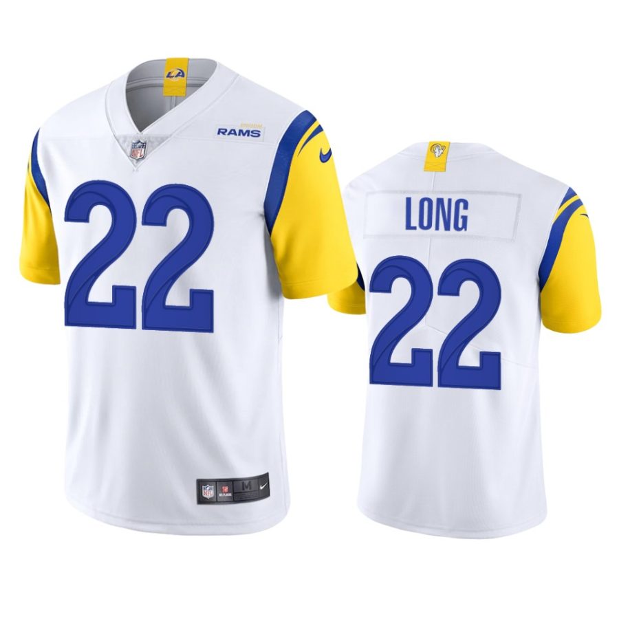 rams david long white vapor jersey